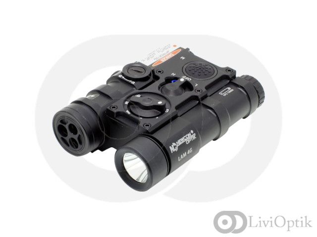 LAM-4G | Visible and I/R | 2000m | Green Laser | LED flashlight