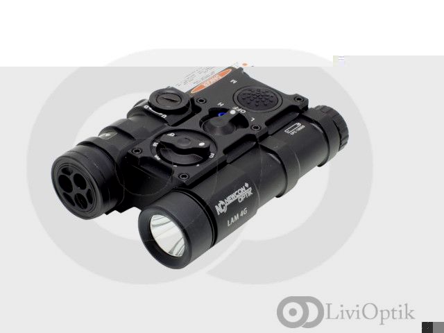 LAM-4G | Visible and I/R | 2000m | Green Laser | LED flashlight