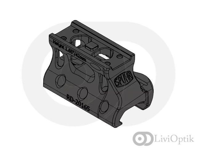 RD-20165 | T-2 Mount | H= 42 | Picatinny 