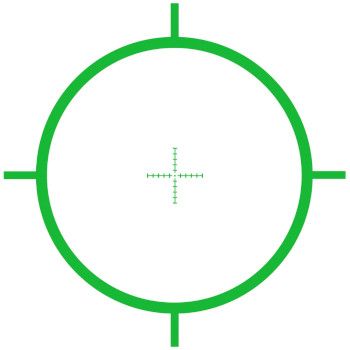 SR1 Green Reticle (MRAD)